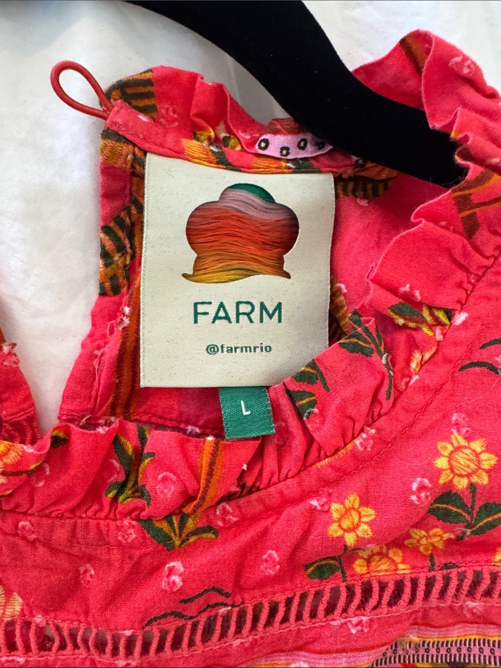 Farm Rio Secret Garden Blouse - Picture 6 of 6